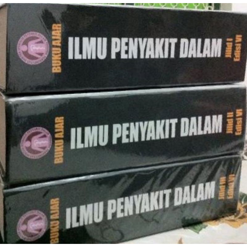 Jual Buku Ajar Ilmu Penyakit Dalam Edisi 6 Jilid 1 , 2 , 3 FK UI ...