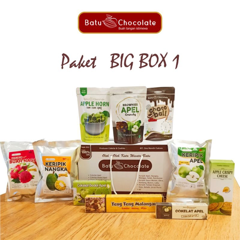 Jual Paket Oleh Oleh BIG BOX 1 - Isi 10 Pcs Bonus Box Oleh-oleh - Oleh ...