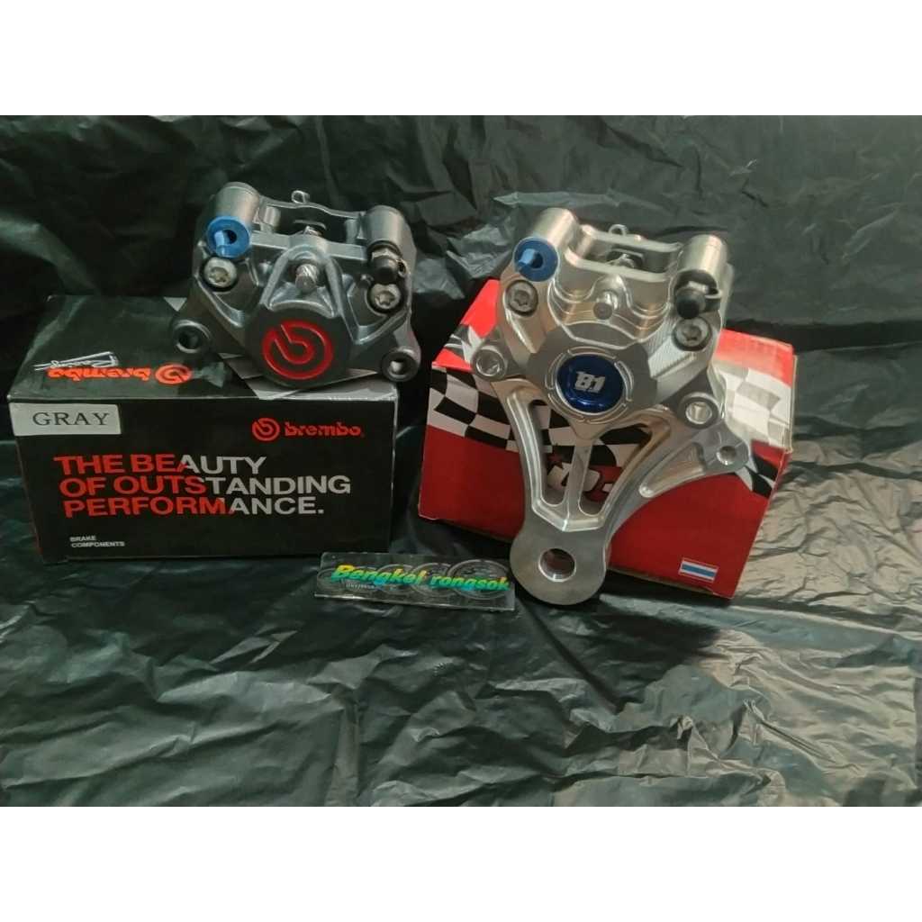 Jual Kaliper Belakang Ninja R Ss Rr Zx Piston P Plus Breket Cnc