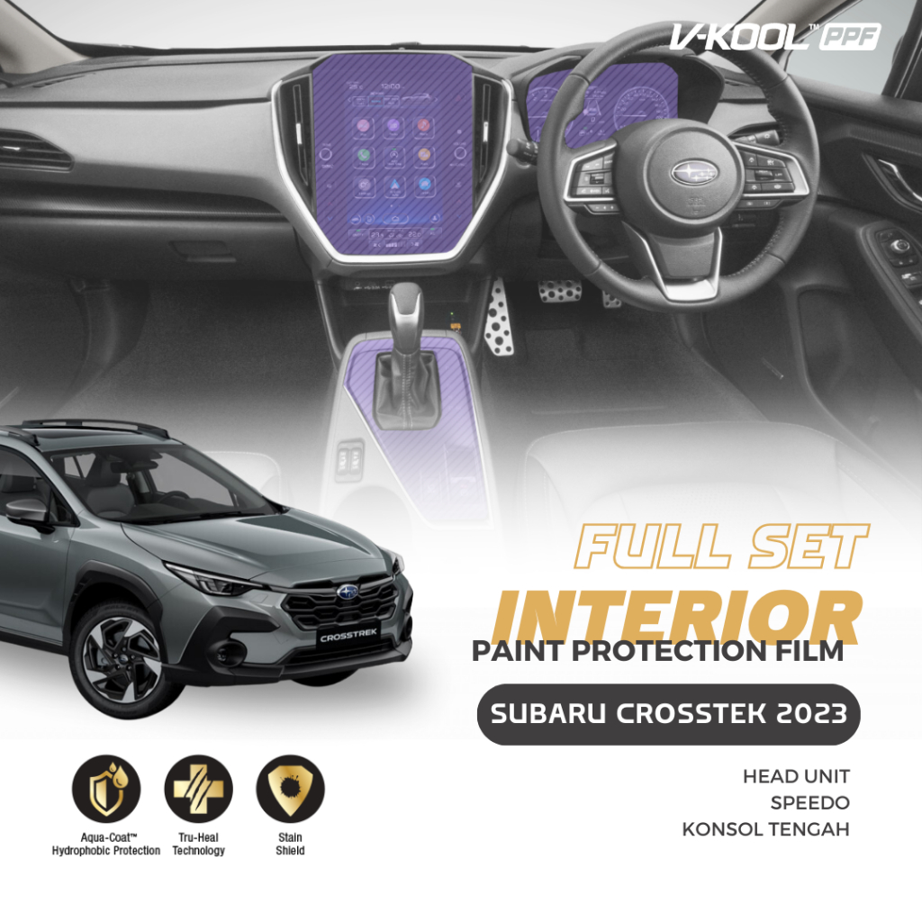 Jual VKOOL PPF Interior Protector Subaru Crosstrek - Full Set | Shopee ...