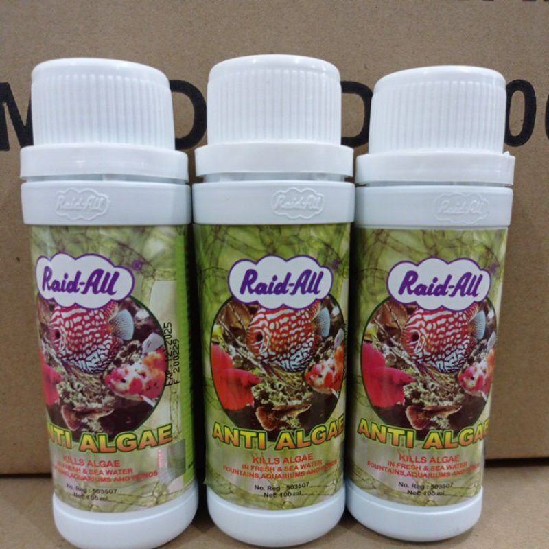 Jual Obat Anti Lumut Alga Kolam Aquarium Kemasan Ml Shopee Indonesia