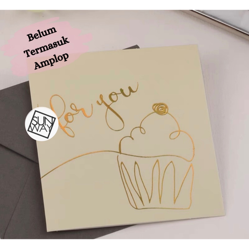 Jual Kartu Ucapan Estetik Holo / Kartu Congratulation / Kartu Happy