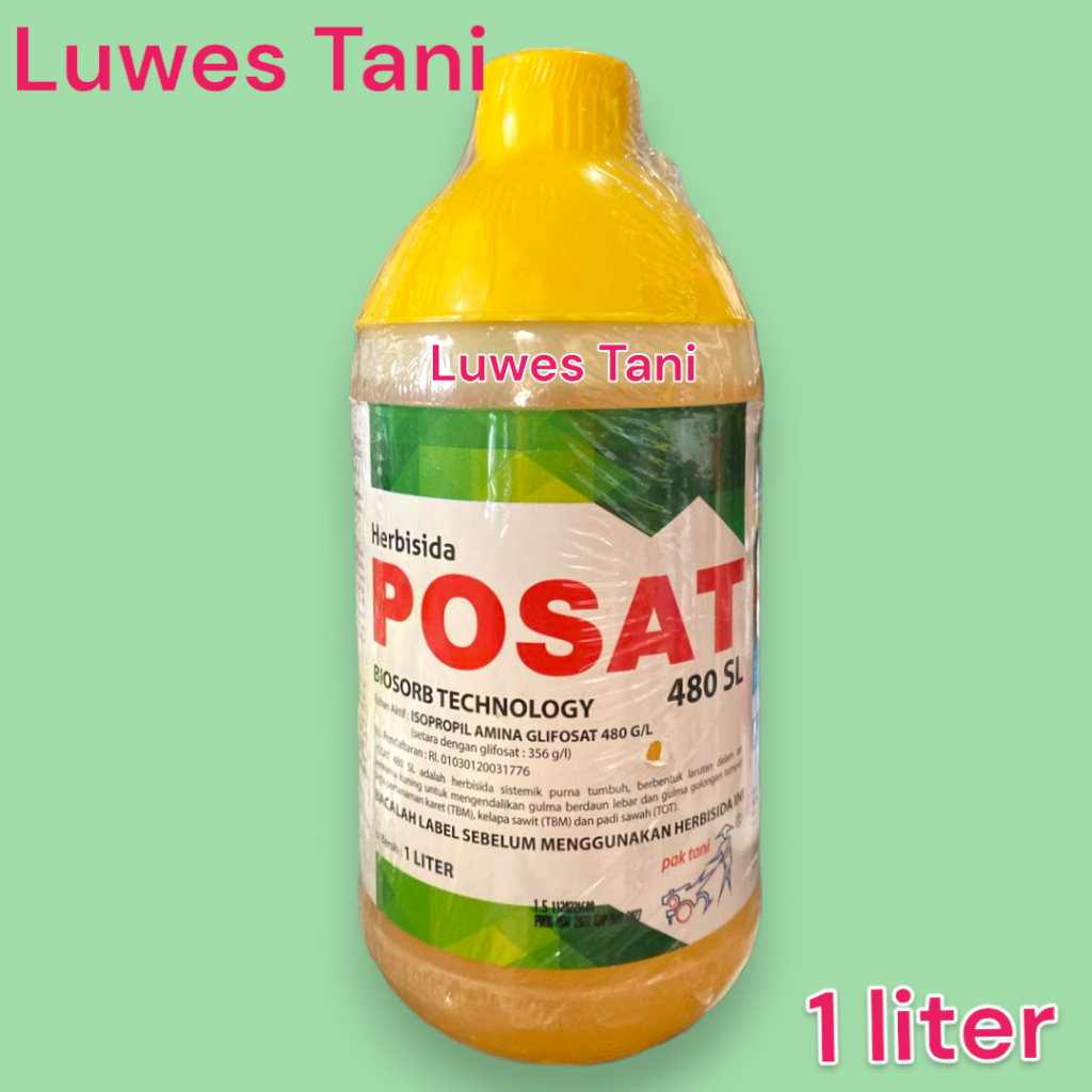 Jual Herbisida POSAT 480 SL 1Liter sistemik | Shopee Indonesia