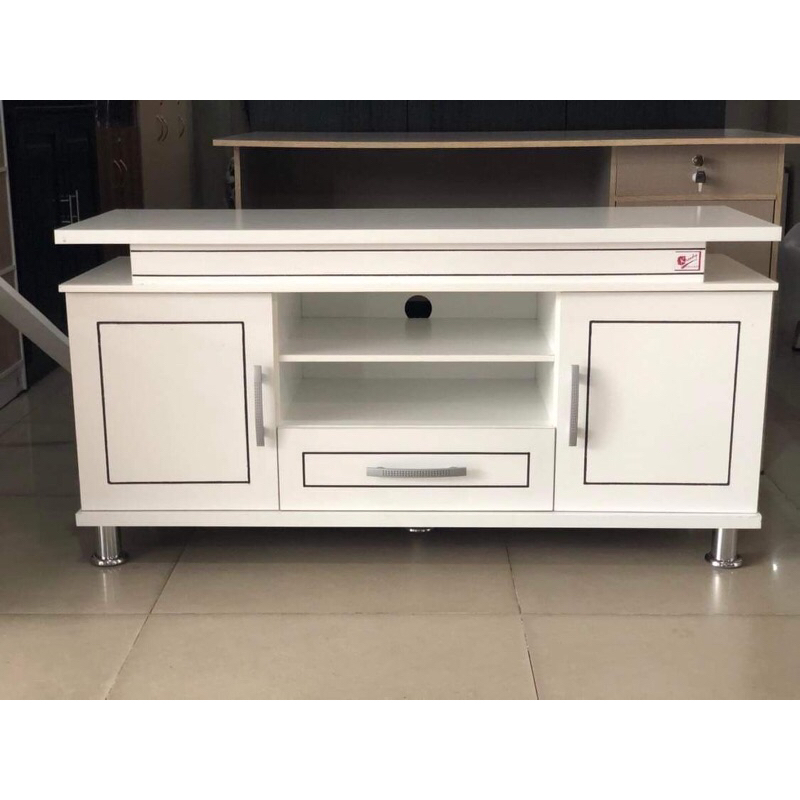 Jual Buffet TV/ Rak TV Putih | Shopee Indonesia
