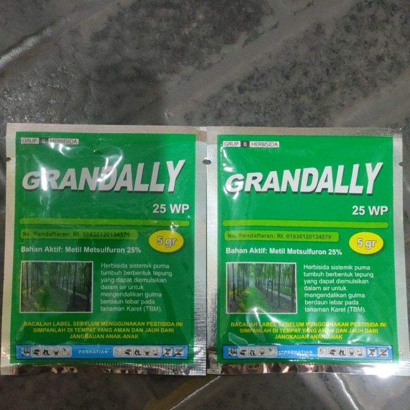 Jual Herbisida Grandally 25 Wp 5gram | Shopee Indonesia