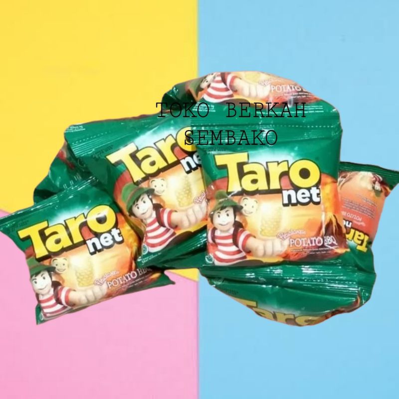 Jual ( RENCENG ) Chiki Taro Net Potato BBQ 8gr Isi 10PCS | Shopee Indonesia