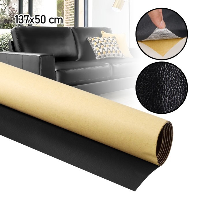 Jual stiker Kulit PU Leather Sticker Cover Perbaikan Kulit Sofa Kain ...
