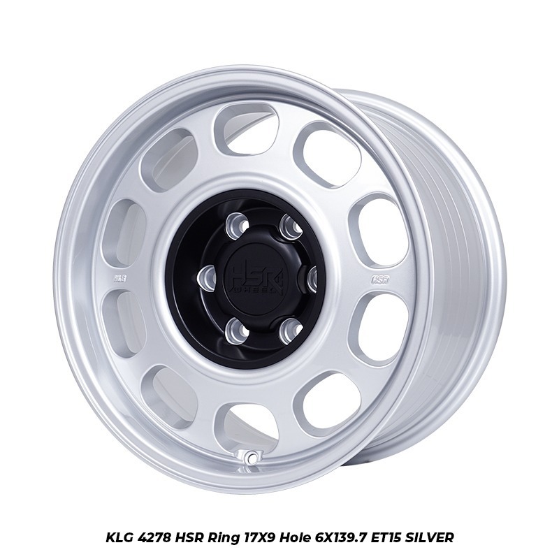 Jual velg mobil ring 17 velg model kaleng hsr klg r17 baut 6 cocok ...