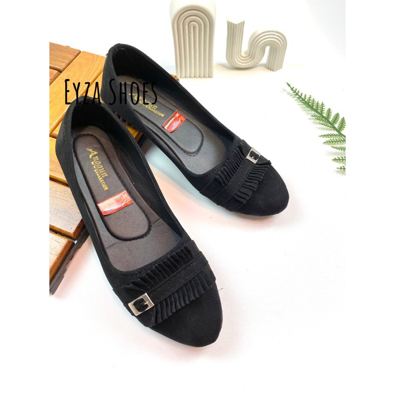 Jual flatshoes wanita terbaru sepatu balet wanita murah simple elegan ...