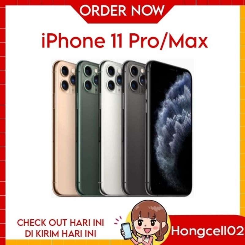 Jual IPHONE 11PRO & 11 PRO MAX, SECOND 512GB 256GB 128GB BEKAS