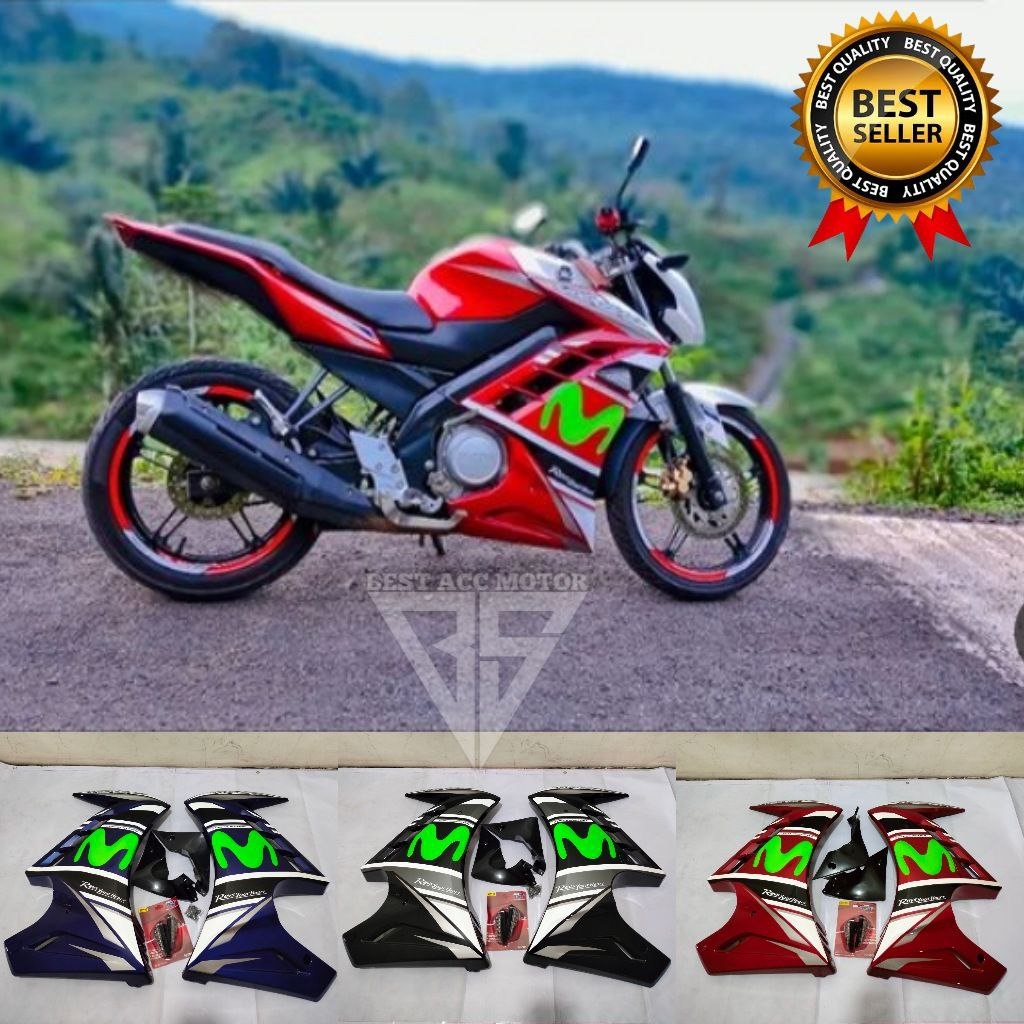 Jual SAYAP VIXION NEW 2012-2016 NVL MODEL MOVISTAR PLASTIK ABS PNP