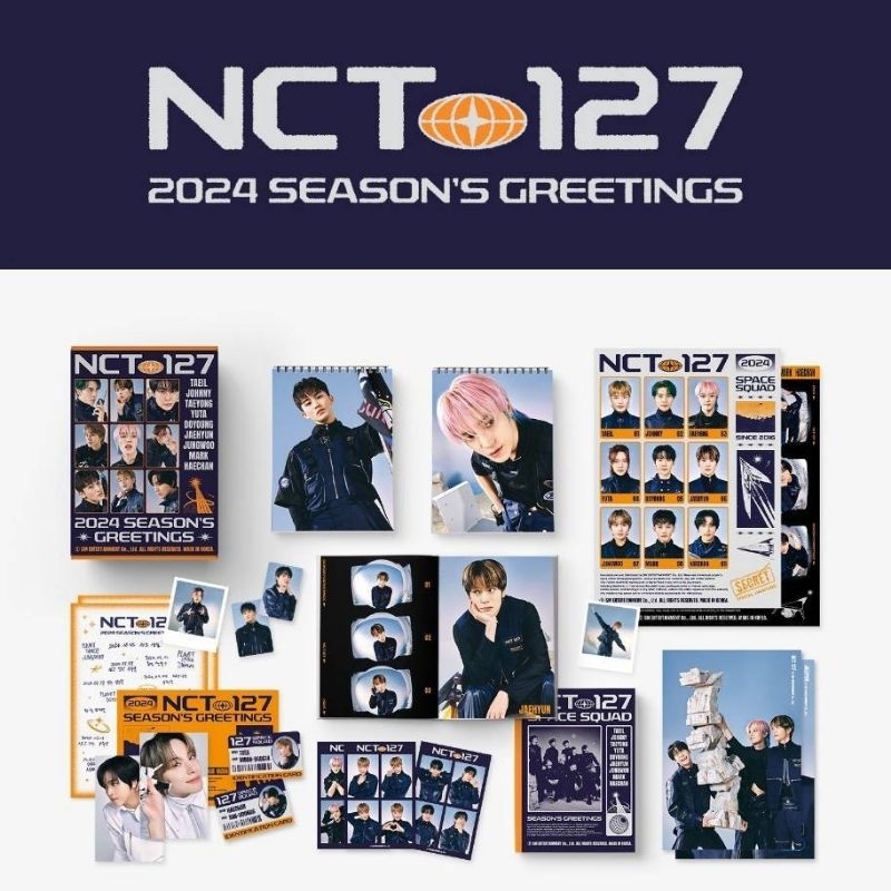 Jual PO] BATCH3 Sharing NCT 127 Season's greetings 2024 NCT127 SG24