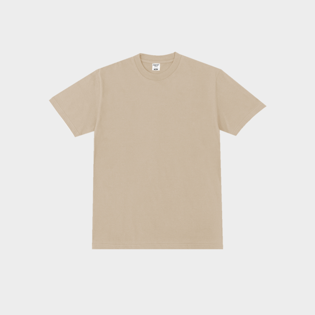 Jual Constant Thread Heavyweight Essential Tee - Oatmeal ( 235 GSM ...