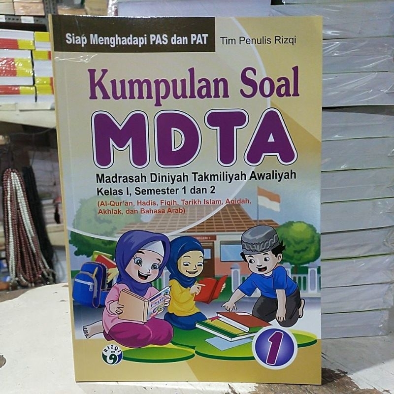 Jual Kumpulan Soal MDTA (Madrasah Diniyah Takmiliyah Awaliyah) Kelas 1 ...