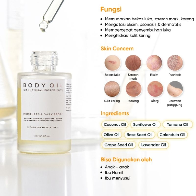 Jual body oil dsavior (darkspot solution) | Shopee Indonesia