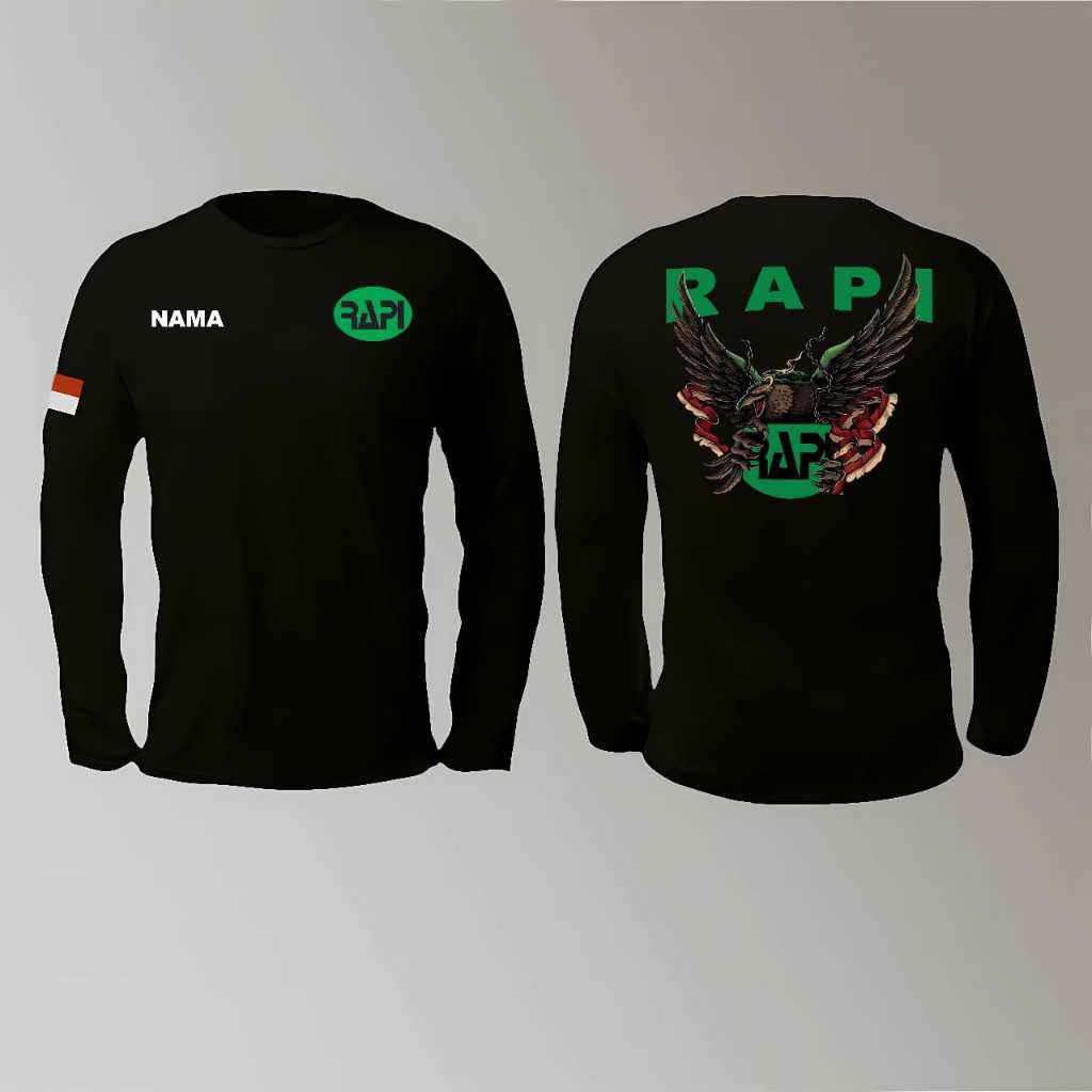 Jual BAJU KAOS RAPI / RADIO ANTAR PENDUDUK INDONESIA LENGAN PANJANG ...