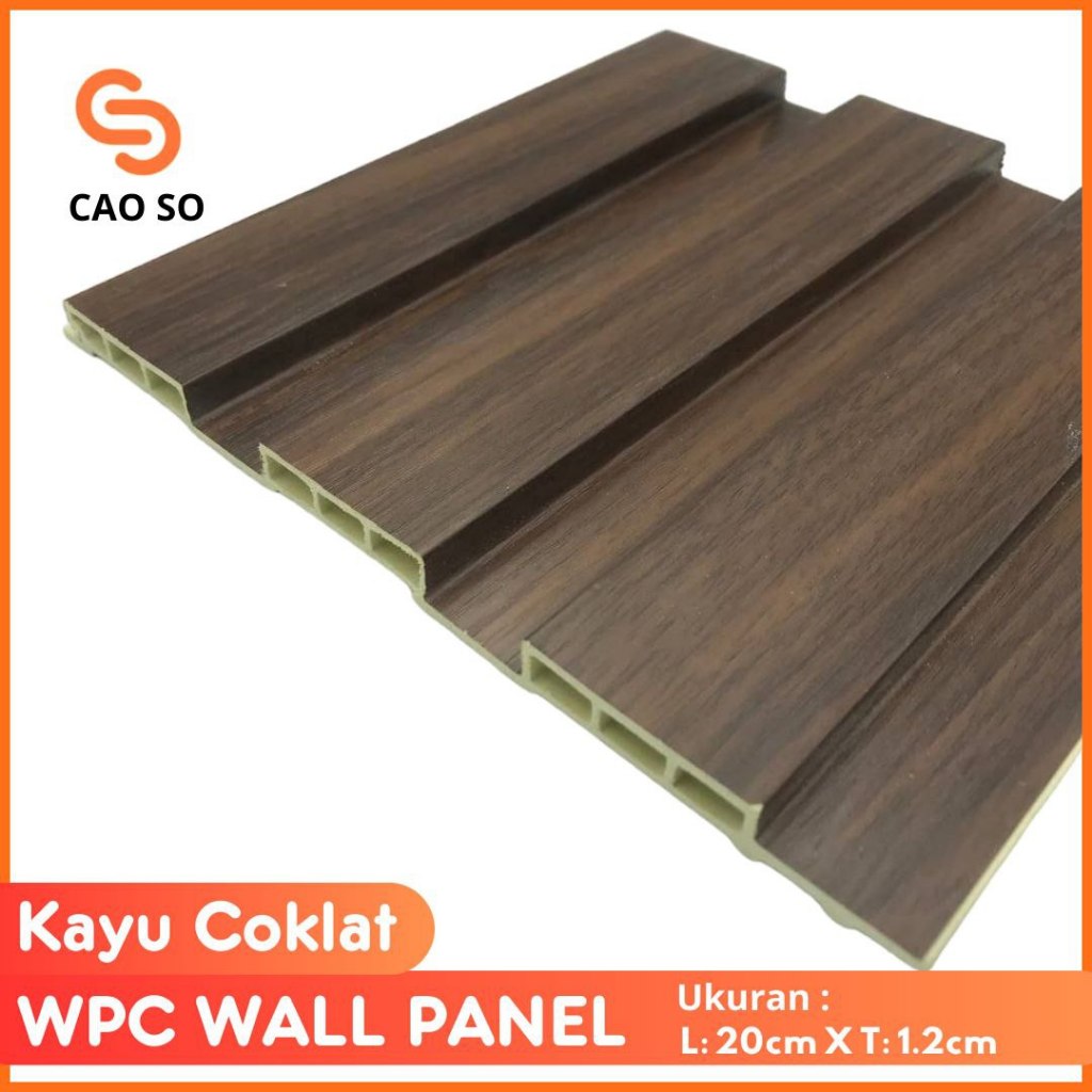 Jual Wpc Wall Panel 3 Meter Dekorasi Dinding Premium Kayu Wallpanel Woodpanel 3m 3d 300cm X