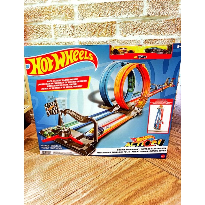 Jual hot wheels double loop Dash original | Shopee Indonesia