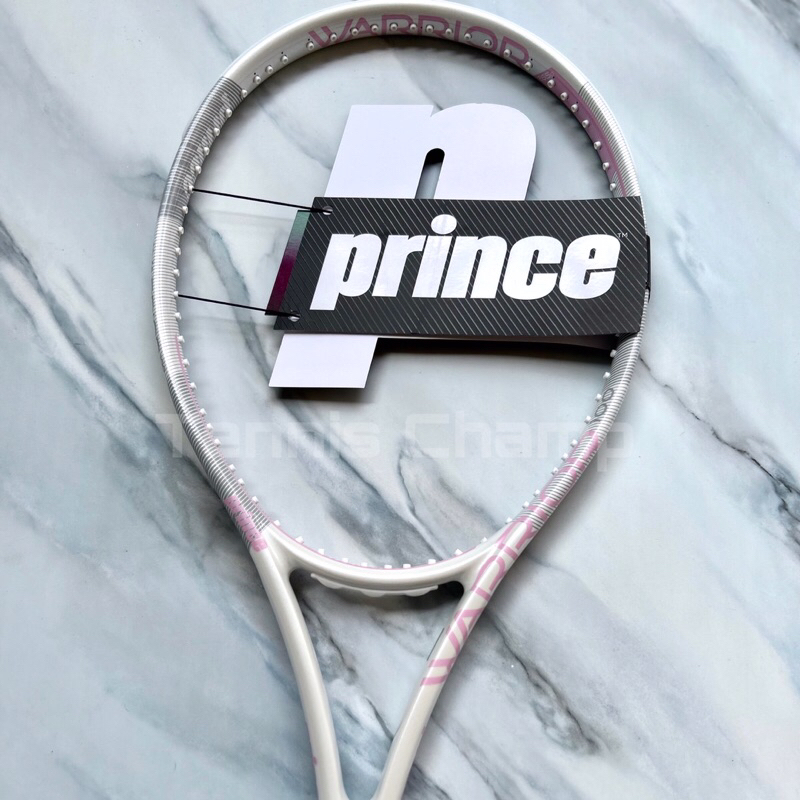 Jual Raket Tenis Prince Warrior 265gr/Tennis Racket Prince White Pink ...