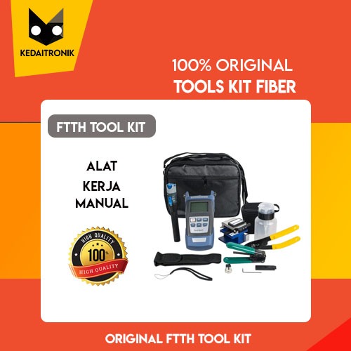 Jual FTTH Tool Set Tools Kit Fiber Optic ftth toolkit cleaver opm fiber ...