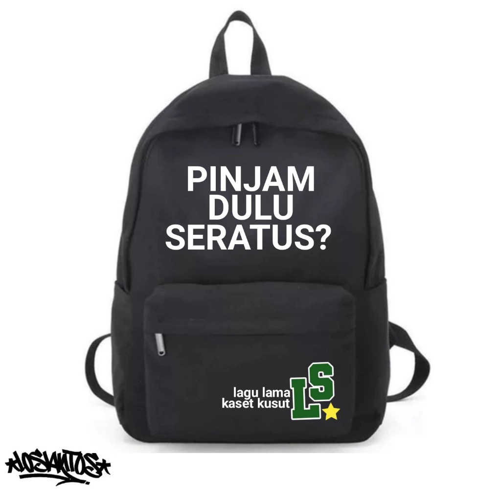 Jual Tas Ransel losantos pinjam dulu seratus free dompet & sticker