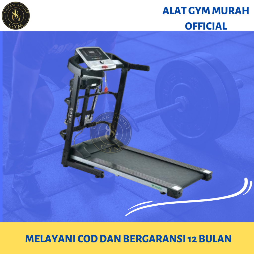 Jual Alat Fitness Treadmill Elektrik Idaho Vosgo Motor 2 Hp Shopee