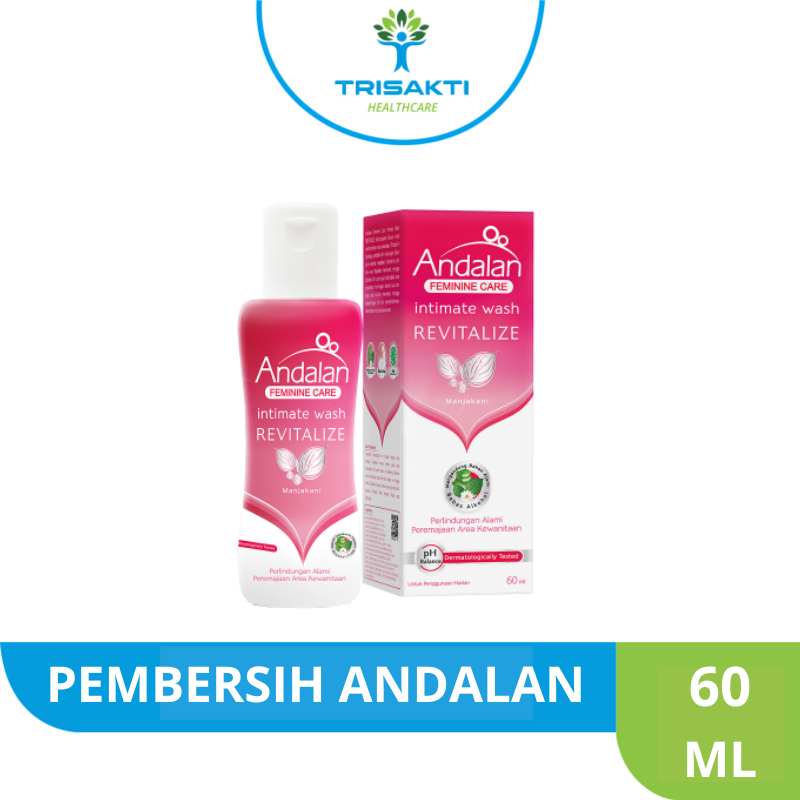 Jual Andalan Feminine Care Revitalize Intimate Wash 60 ML Sabun