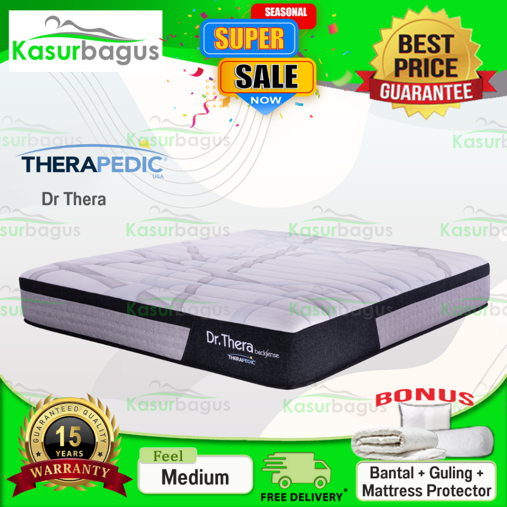 Jual Therapedic Kasur Springbed New Dr Thera Kasur Saja 180x200