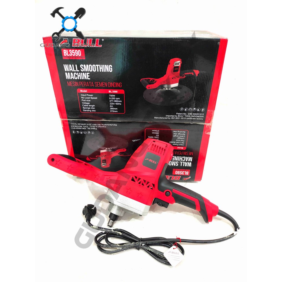 Jual Mesin Perata Dinding Semen BL3590 BULL / Wall Smooting Machine ...