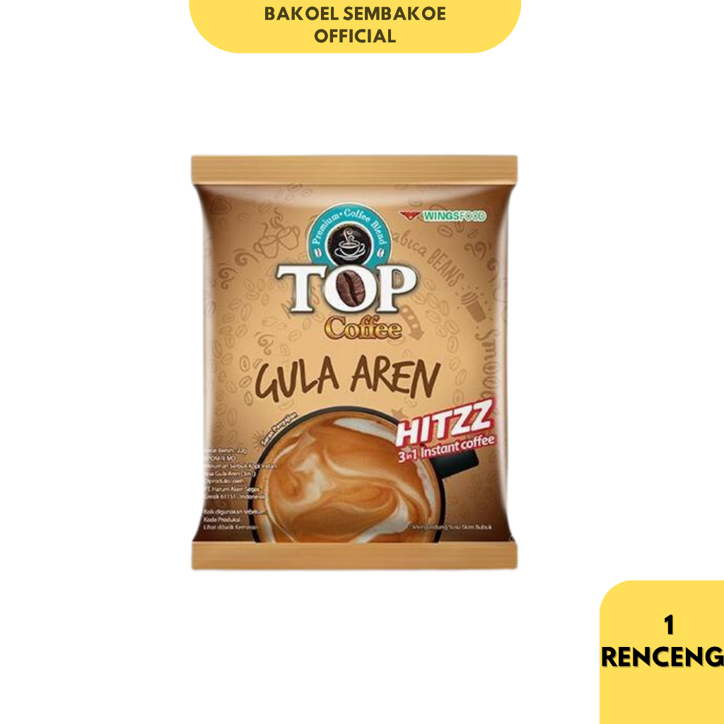 Jual TOP KOPI GULA AREN 1 RENCENG | Shopee Indonesia