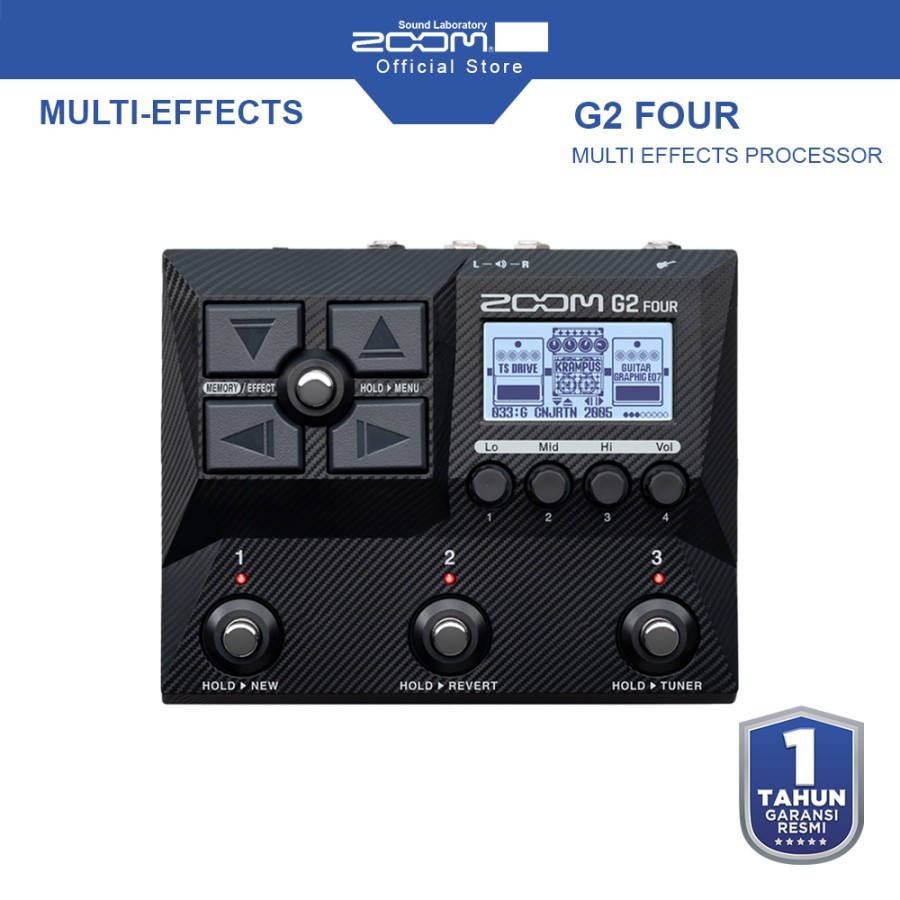 Jual Zoom G2 Four Multi-Effects Processor With Adaptor - Efek Gitar |  Shopee Indonesia