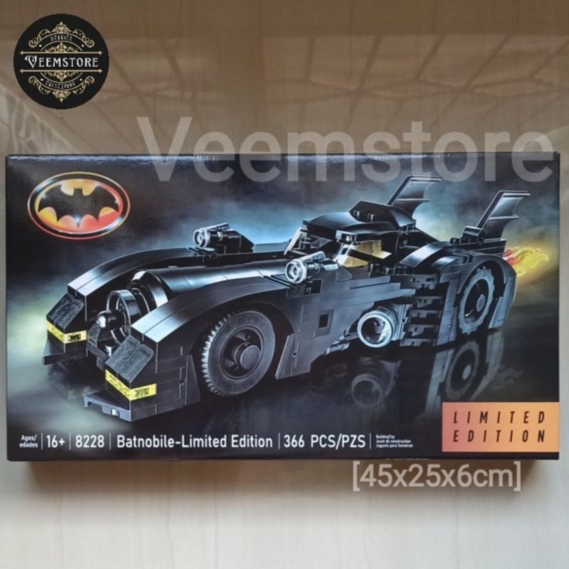 Jual Brick Block Puzzle Batman Batmobile 366pcs [8238] Limited Edition ...