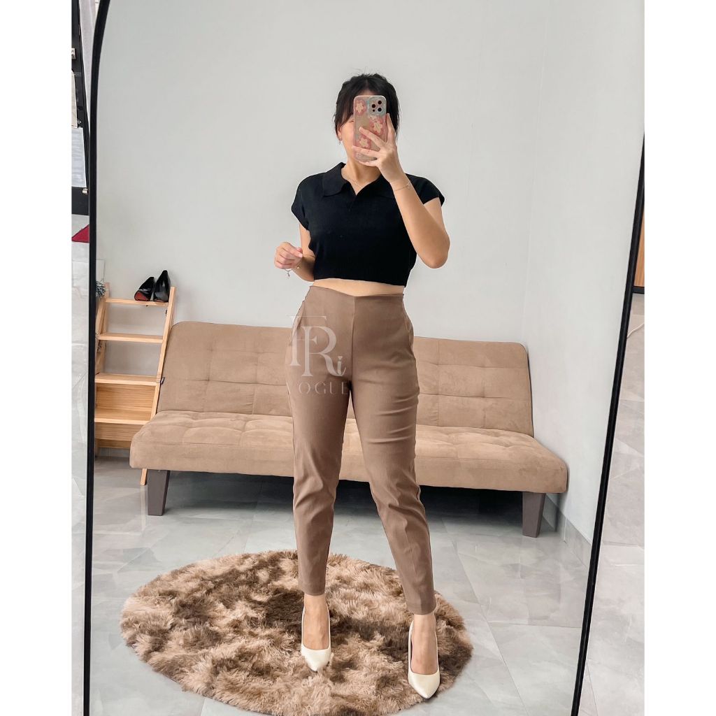 Jual June Stretch Pants | Shopee Indonesia