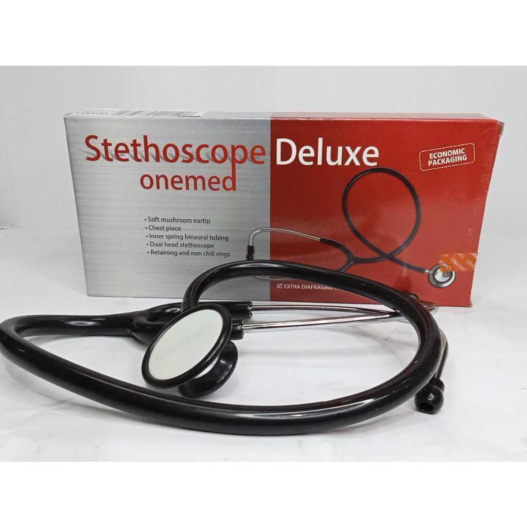 Jual Stethoscope Deluxe Adult Onemed Shopee Indonesia 9131