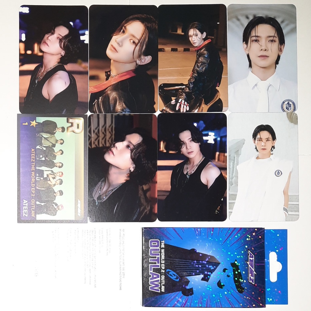 Jual (photocard) ateez the world ep.2 outlaw bouncy official album