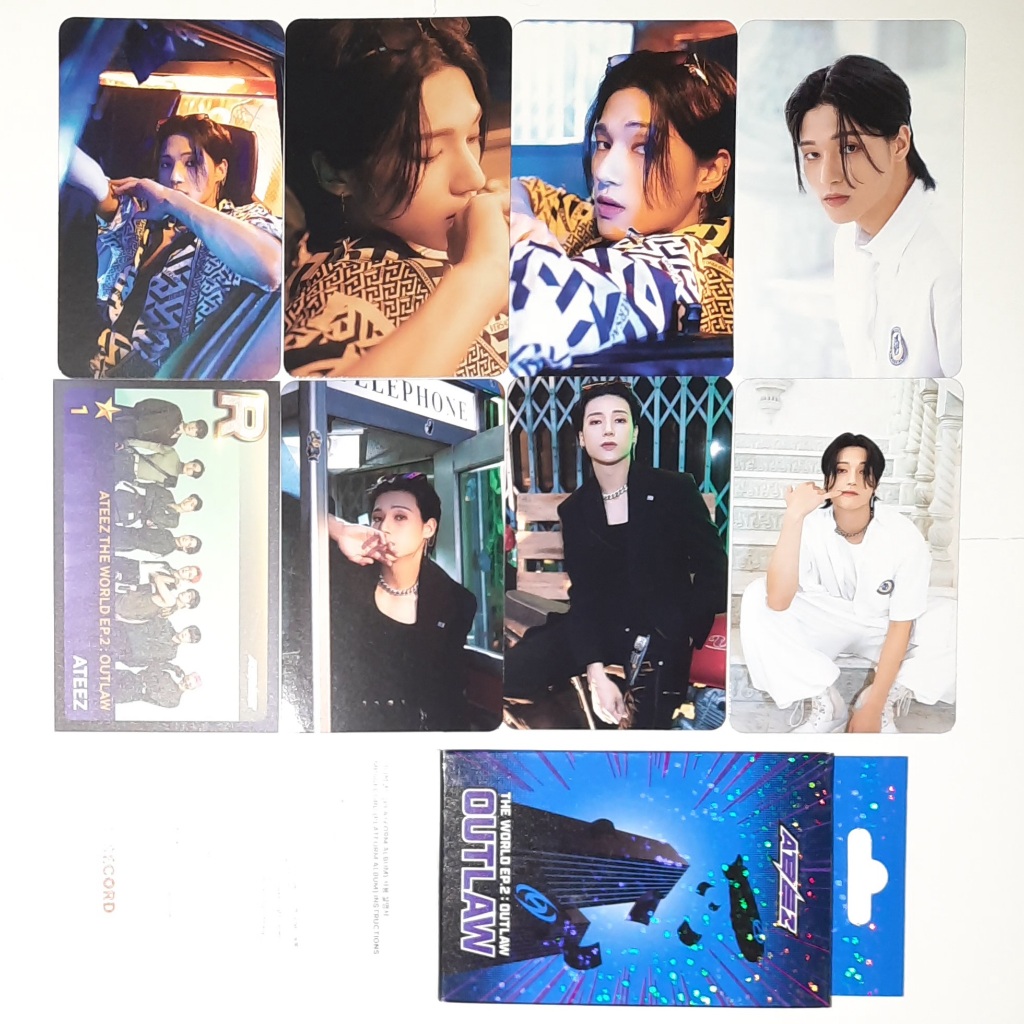 Jual (photocard) ateez the world ep.2 outlaw bouncy official album