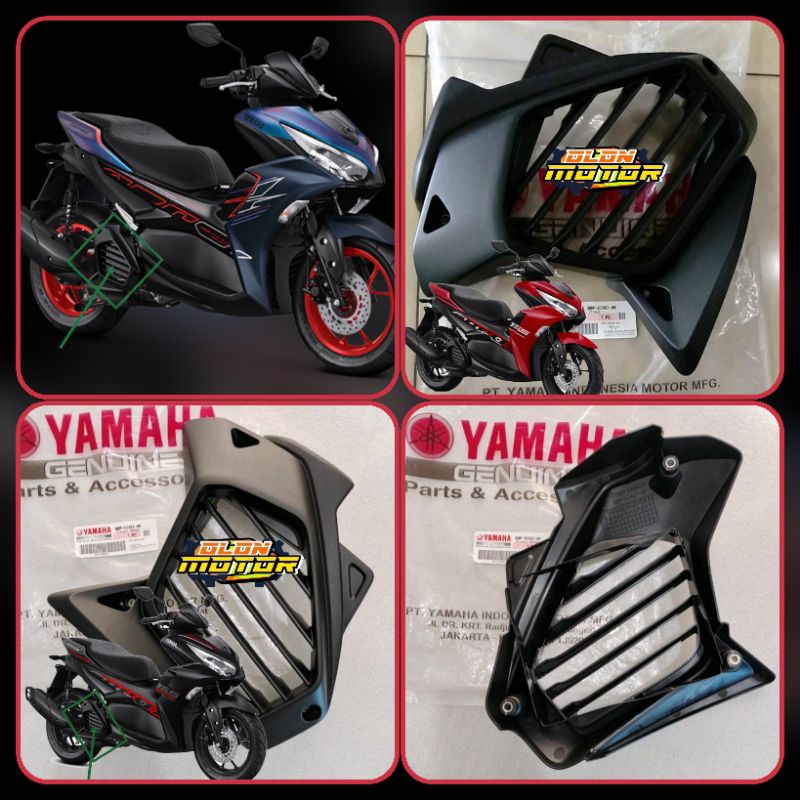 Jual COVER RADIATOR, PELINDUNG RADIATOR AEROX 155 NEW BBP-E2467-00 ...