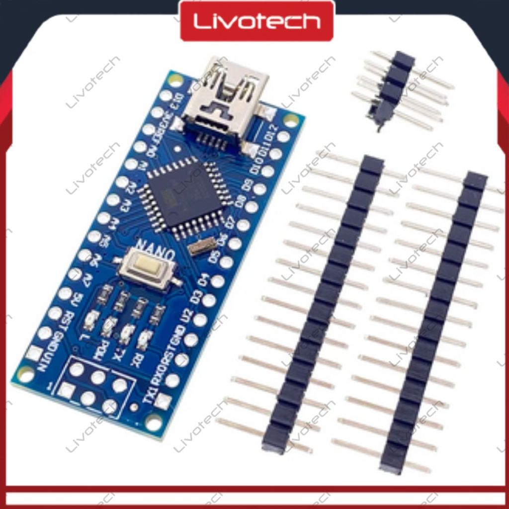 Jual Arduino NANO V3 Microcontroller 16MHz CH340G 5V USB Compatible ...
