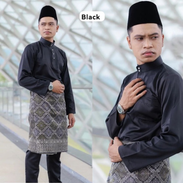 Jual BISA COD |Baju Koko Melayu Stelan Celana Panjang Lengan Panjang