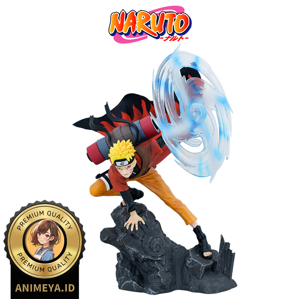 Jual ACTION FIGURE NARUTO SAGE MODE RASEN SHURIKEN RASENGAN KONOHA