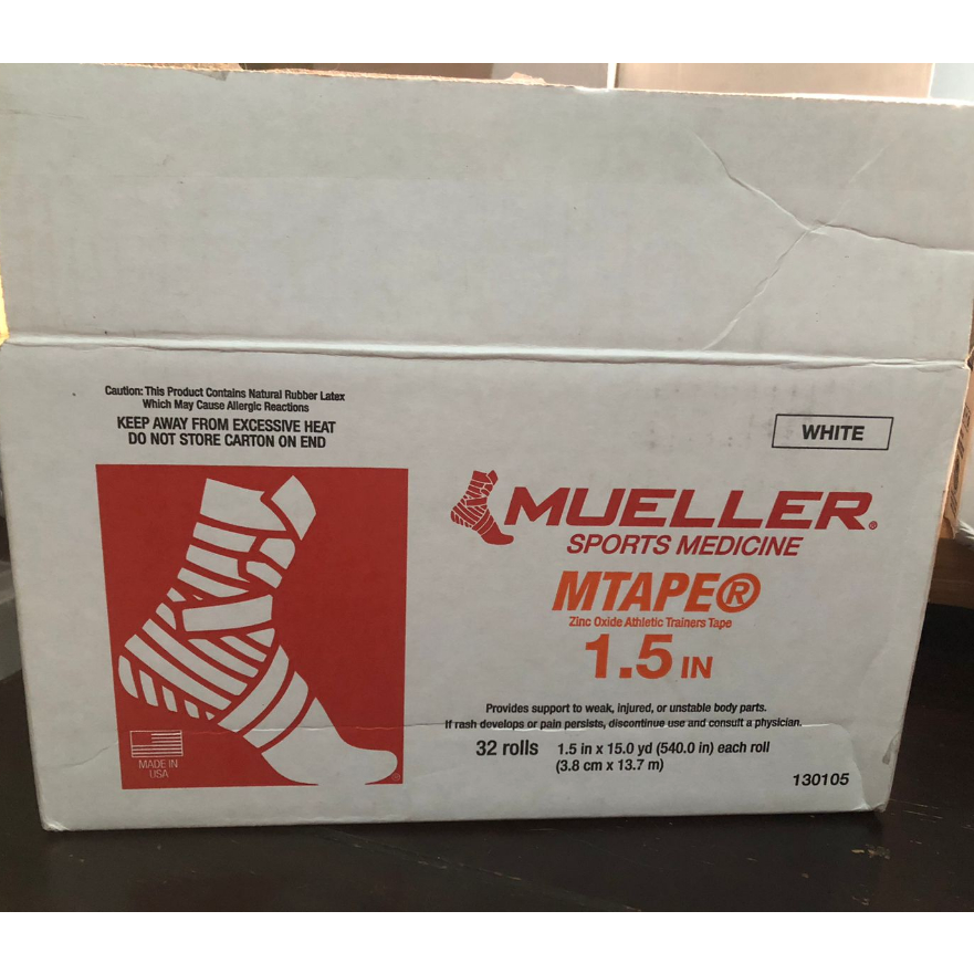 Jual Restock Mueller Euro Tape/Riggid Tape Mueller/Tapping Mueller
