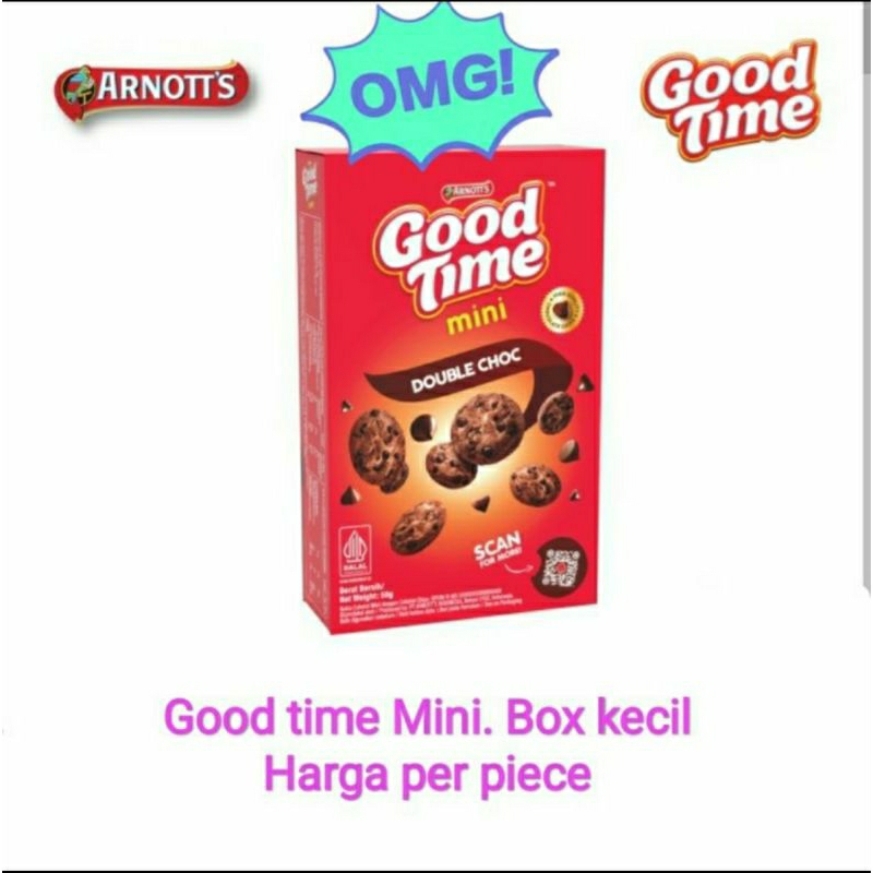 Jual Good Time Mini Double Choc Goodtime Box Kecil Shopee Indonesia