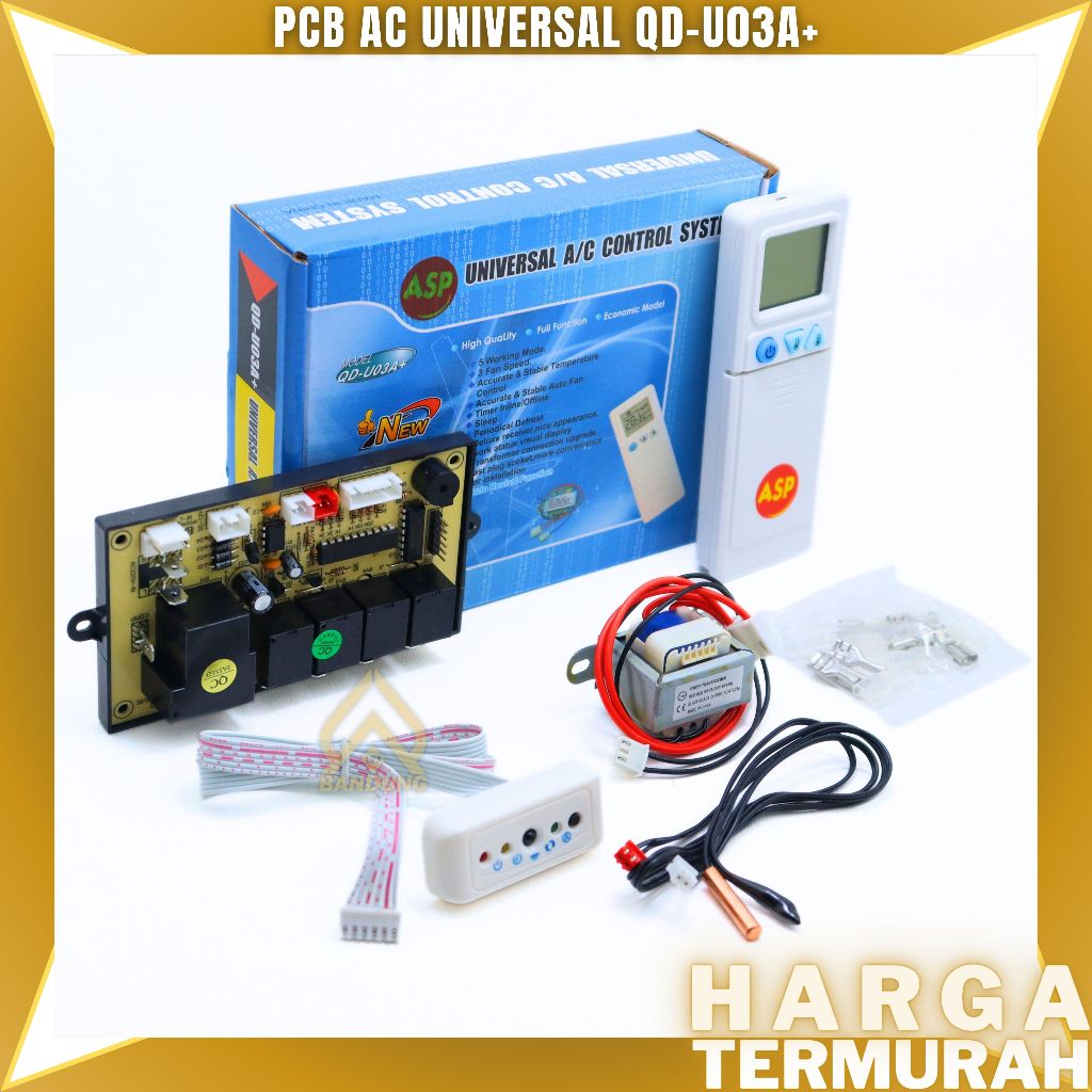 Jual MODUL AC UNIVERSAL TYPE PCB QD-U03A+ | AC CONTROL SYSTEM | MODUL ...
