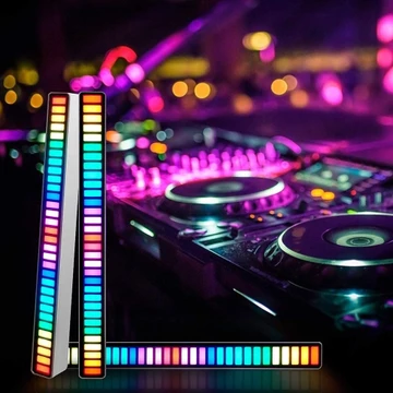 Lampu Led RGB Bar Strip Spectrum Audio Indicator Music Sound Control Led RGB Bar Spectrum Lampu