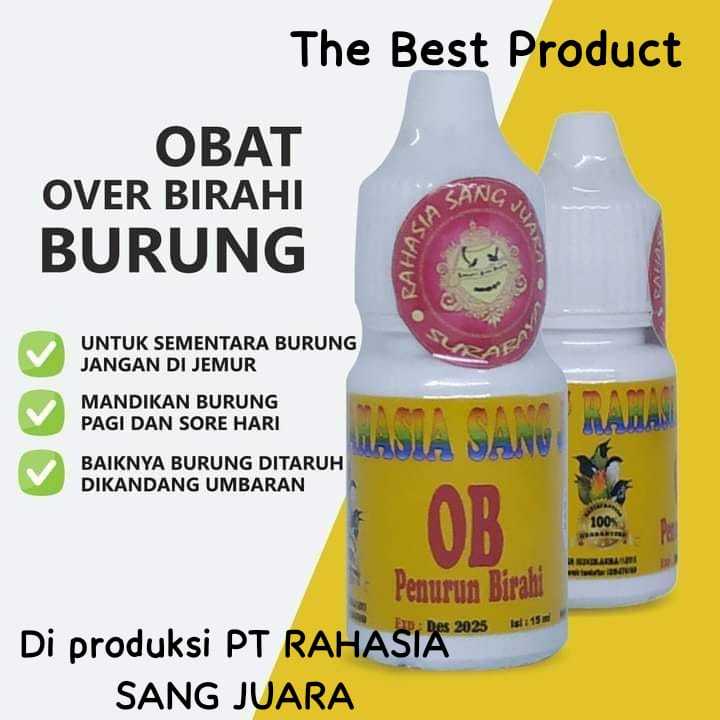 Jual OBAT OVER BIRAHI BURUNG RAHASIA SANG JUARA PENURUN BIRAHI UNTUK ...