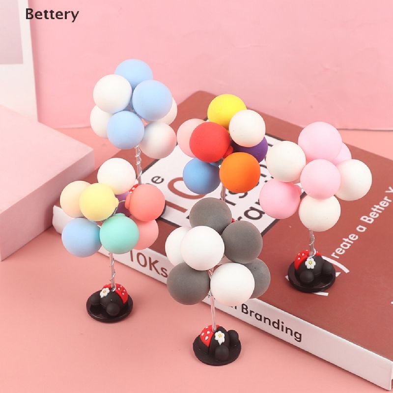 Pajangan Dashboard Mobil Motif Mickey Balon Hiasan Mobil Premium Car Balloon