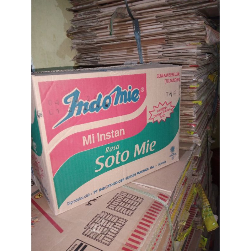 Jual Kardus Bekas Indomie 34 × 20 × 24 Cm | Shopee Indonesia