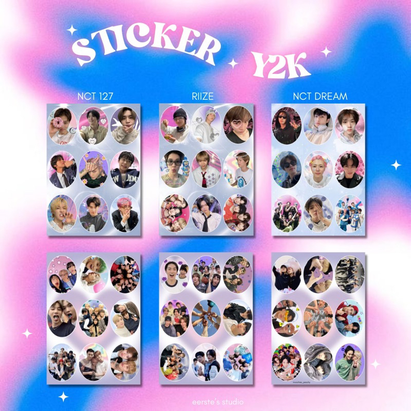Jual [FREEBIES] STICKER DECO Y2K NCT DREAM NCT 127 RIIZE FANMADE ...