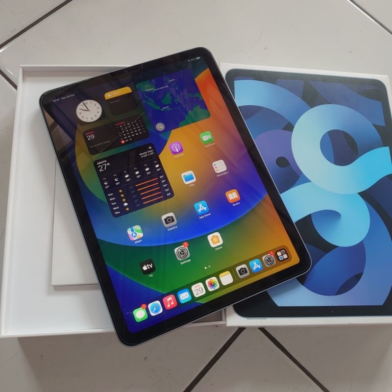 Jual ipad air 4 64gb wifi fullset second Shopee Indonesia