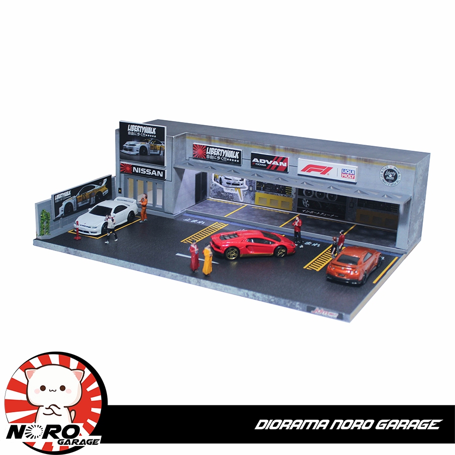 Jual Diorama Silvia S15 LBWK Garage. Hot Wheels, MiniGT. Skala 1:64 ...